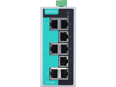 Moxa EDS-208A 工業網絡交換機 核心優勢與采購指南